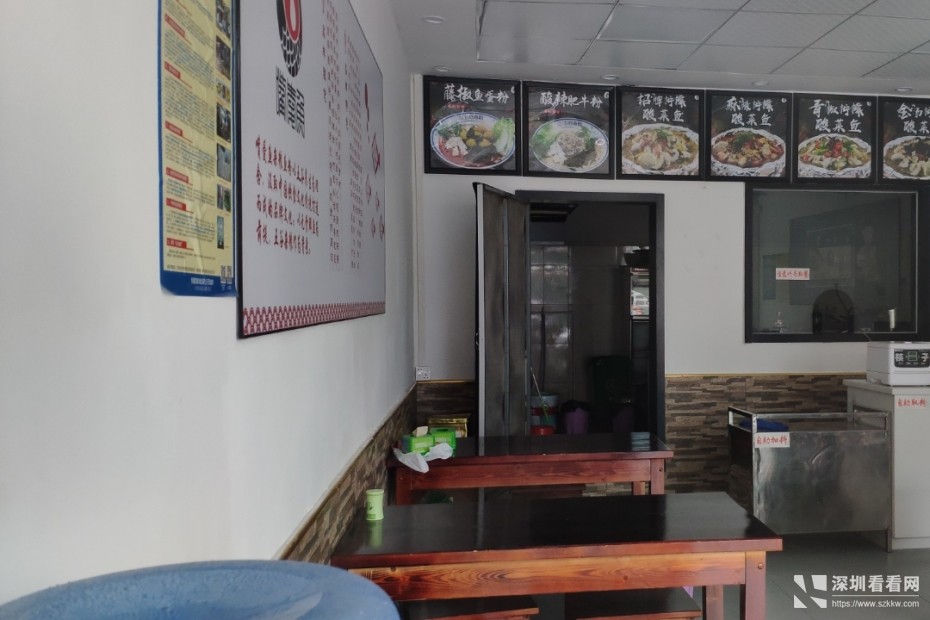 公明民生路街心公园旁临街旺铺转让可做餐饮