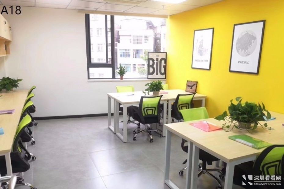 布吉创客孵化器办公室直租 带场地证明、红本凭证