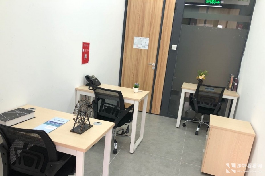 罗湖近地铁中小面积办公室,非中介可注册公司,配租赁凭证
