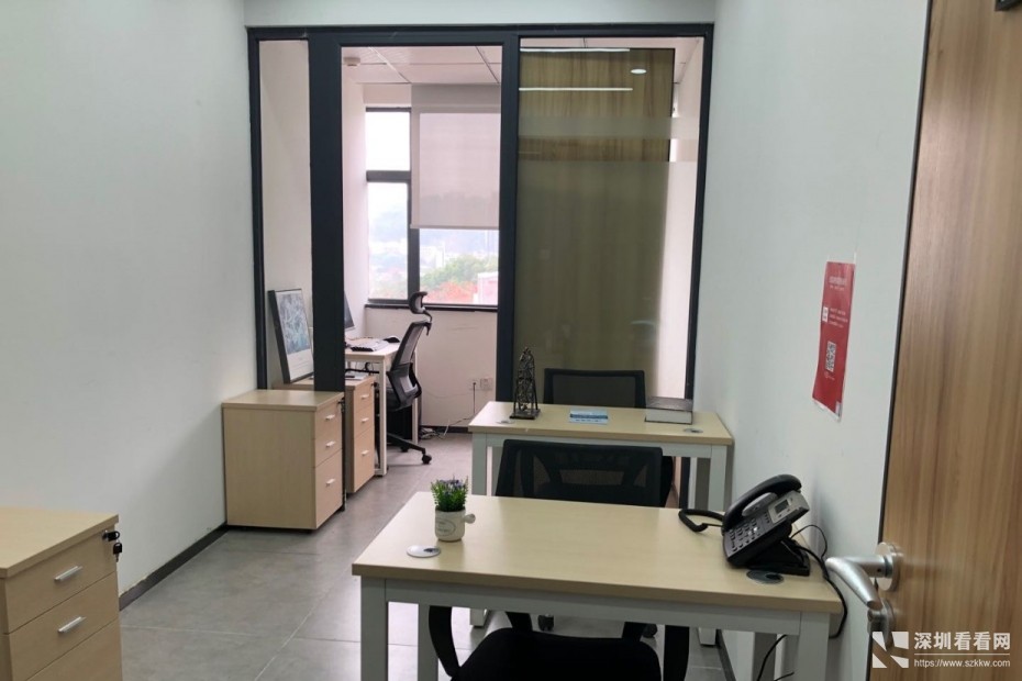 罗湖近地铁中小面积办公室,非中介可注册公司,配租赁凭证