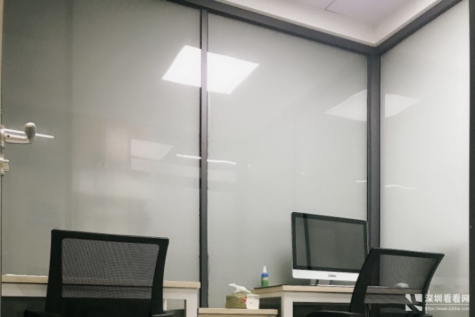 宝安区商务中心办公室配红本可注册可短租即租即用的精装办公室