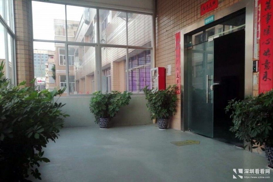 平湖清平高速出口独门独院二楼1360平方米带装修厂房招租