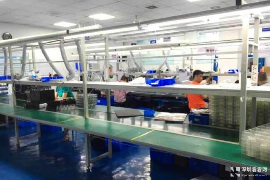 龙岗爱联嶂背新装修厂房整层1200平