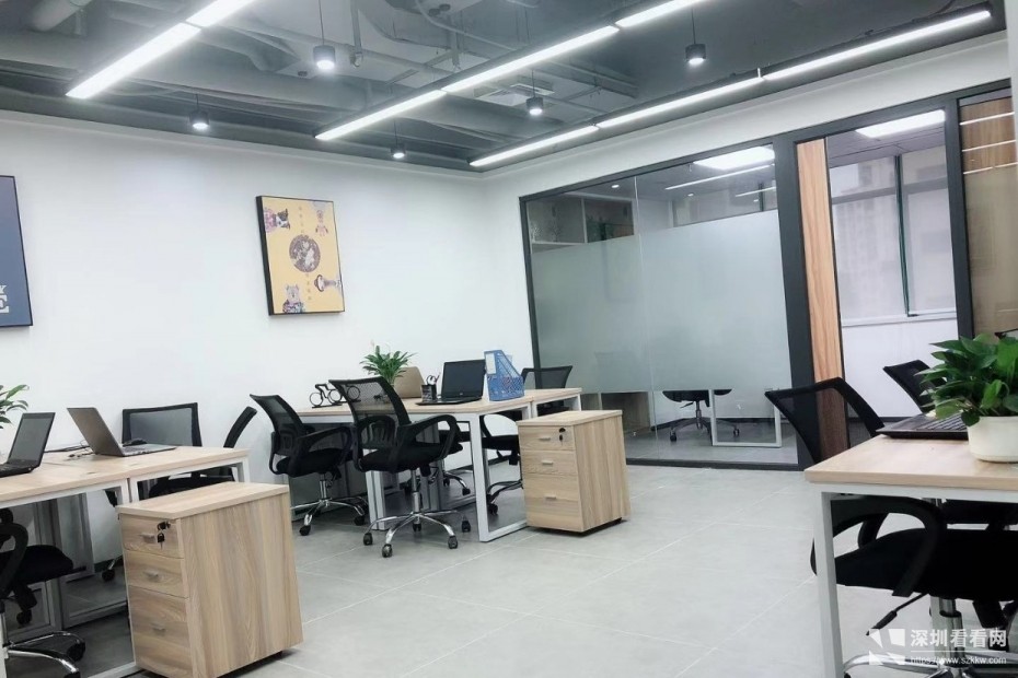 宝安西乡小型办公室出租,创客空间10一100平,即租即用精装修