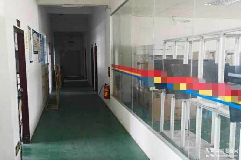 真实资源龙岗龙东楼上780平方米精装修厂房转租适合电子电商