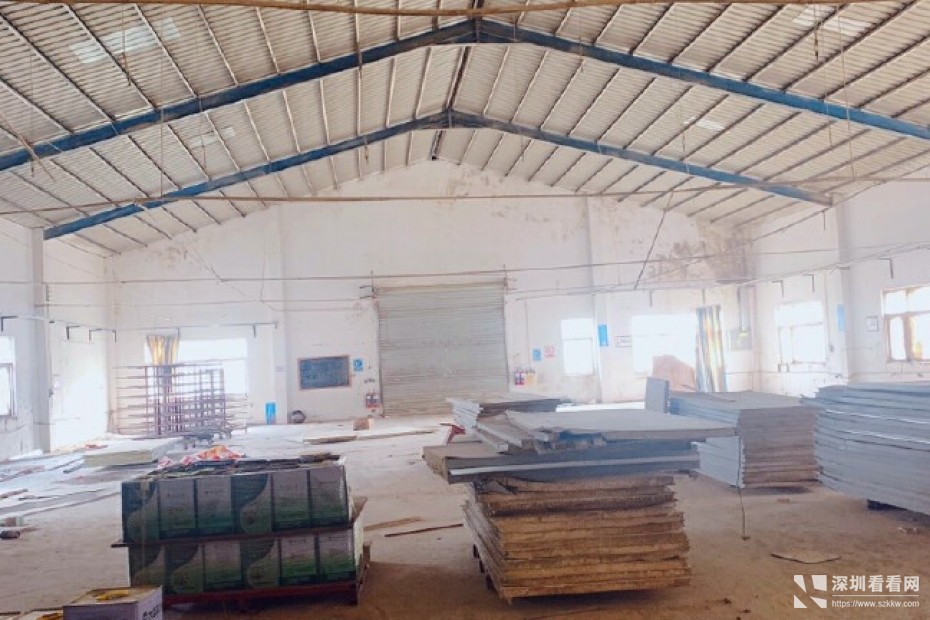 龙岗坪地一楼1000平高8米原房东独院红本厂房出租