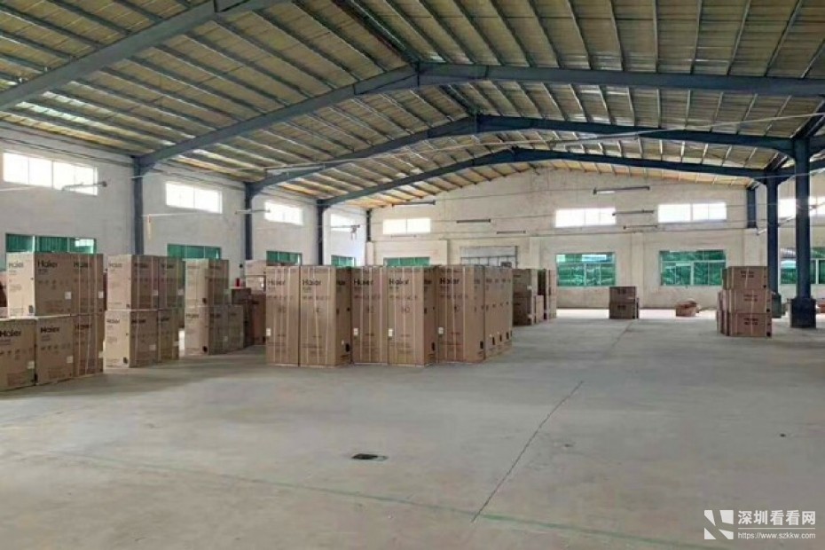 龙岗坪地一楼1000平高8米原房东独院红本厂房出租