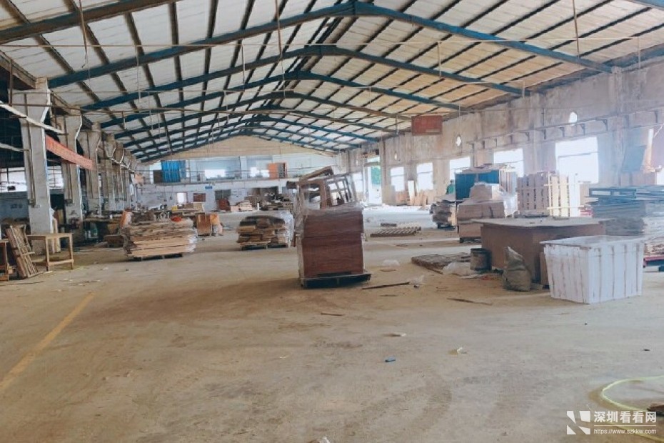 龙岗坪地一楼1000平高8米原房东独院红本厂房出租