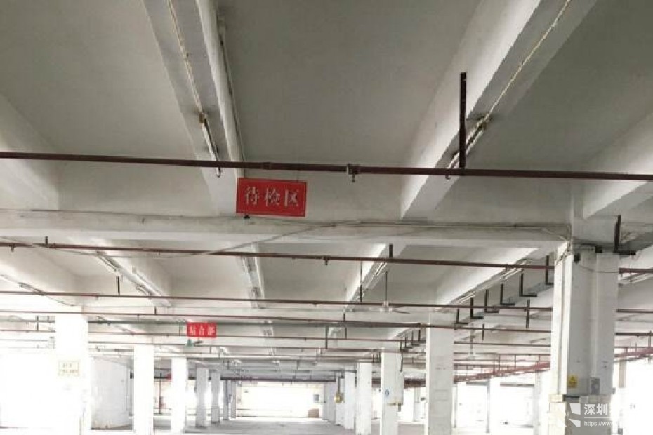 坪山新出楼上仓库、厂房4300平米出租