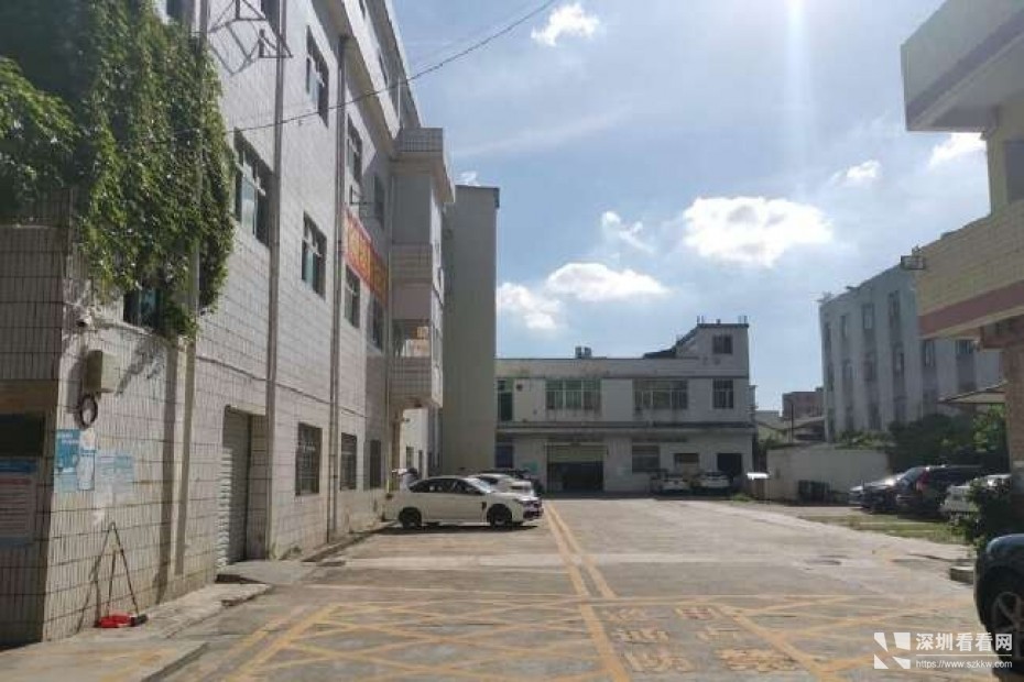 横岗大康沙荷路旁三楼800平，全新地坪漆装修