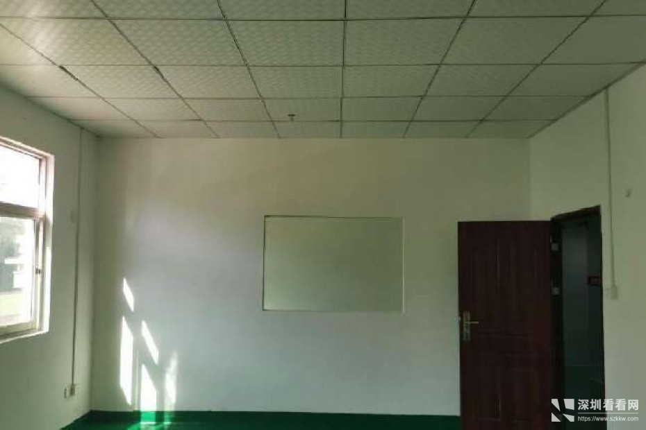 横岗大康沙荷路旁三楼800平，全新地坪漆装修