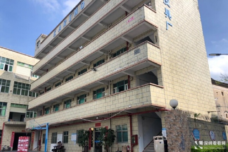 龙岗龙东厂房出租一楼900平方米空地超大厂房形象好层高5.6