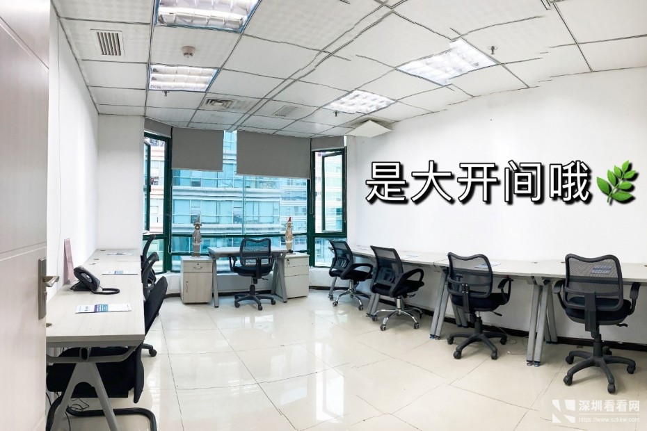 车公庙地铁口.10一50平户型!红本.全包.拎包办公!