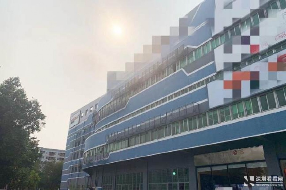 福永大洋田工业园楼上2200平标准厂房出租国道附近绿化率高