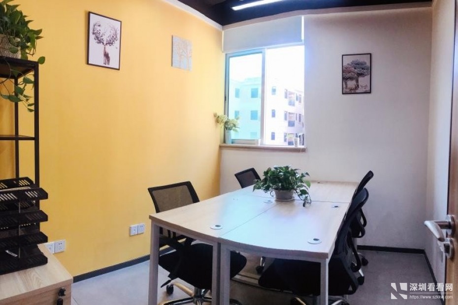 宝安西乡新安流塘独立办公室出租一对一地址红本备案