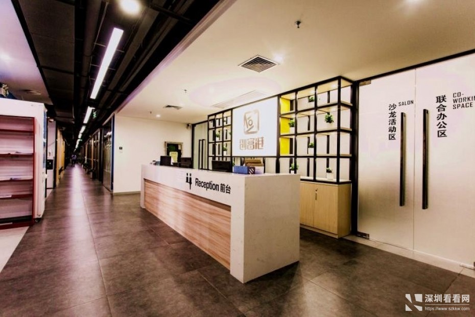 福田车公庙办公室出租，设备齐全，可注册公司，配红本，申领创业补贴