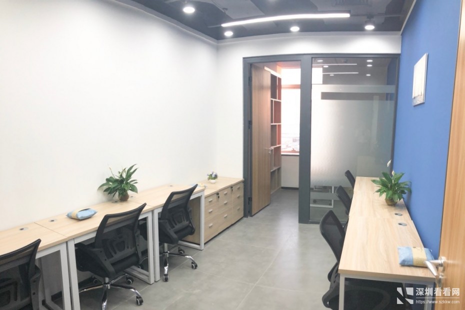 龙华精装办公室出租，租期灵活，租金全包，可申请创业补贴