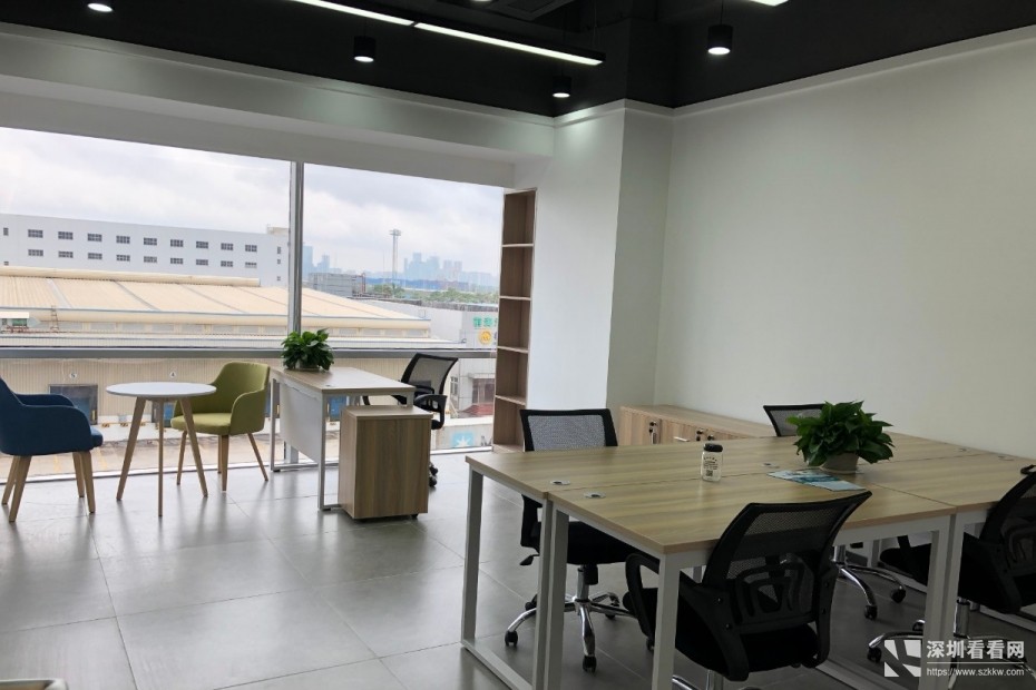 南山前海小型办公室出租,创客空间10一100平,即租即用装修直租