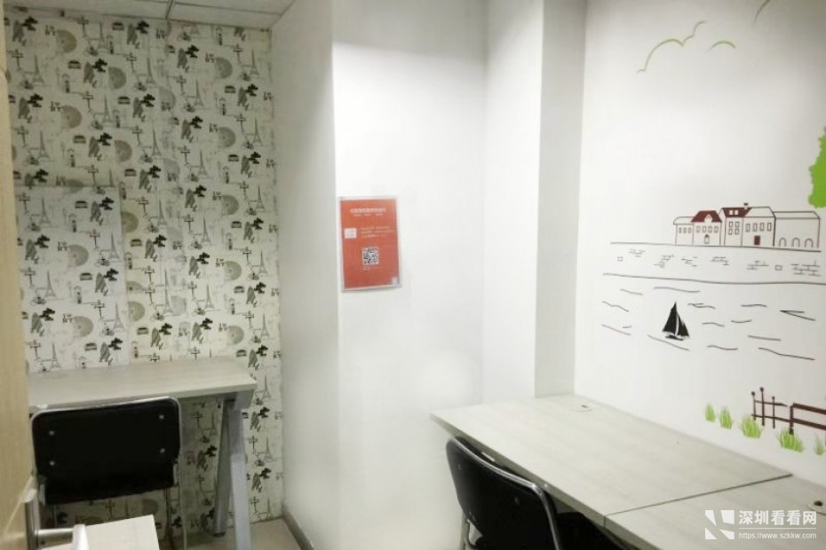 南山后海小型办公室出租,创客空间10一100平,即租即用装修直租