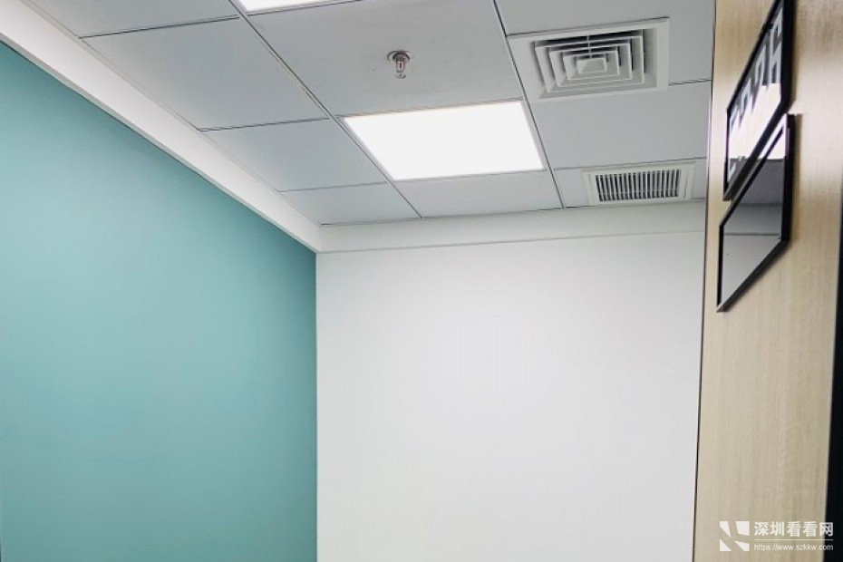 宝安西乡沙井小面积办公室卡位出租，配红本可注册银行开户拎包办公