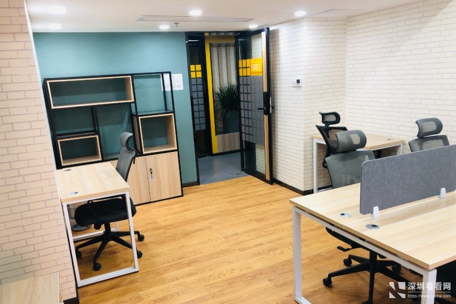 送红本凭证 宝安西乡精装小办公室 特价1080元全包