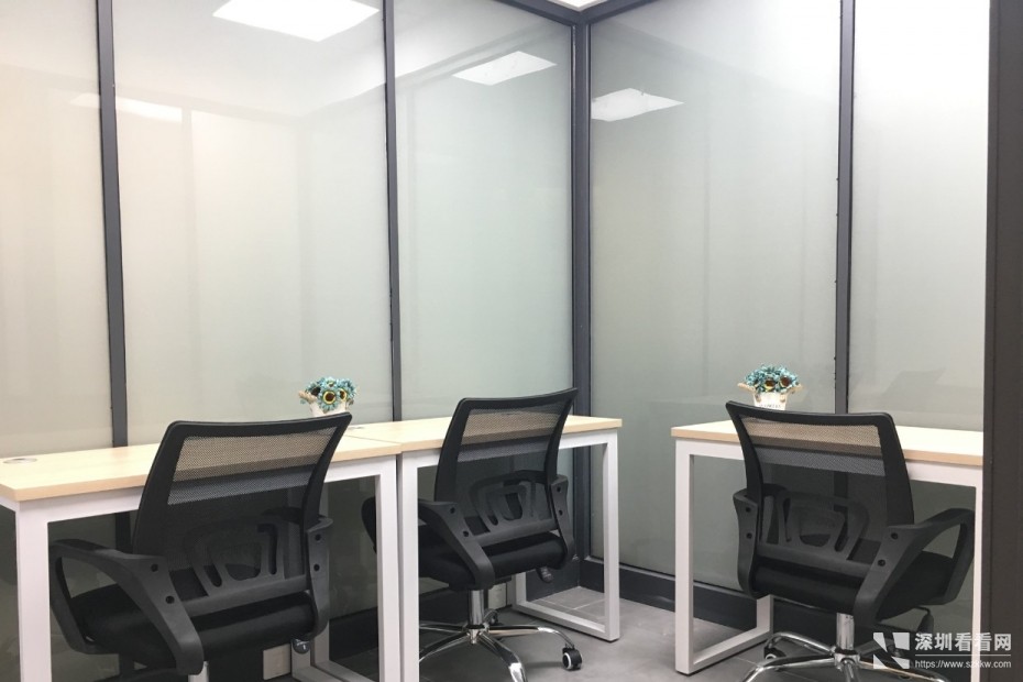 宝安西乡固戍精装办公间直租带红本注册地址特价1080元