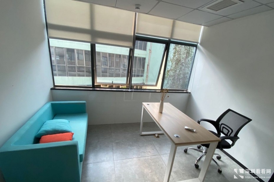 出租南岭办公室有红本凭证1180起租费用全包拎包入住