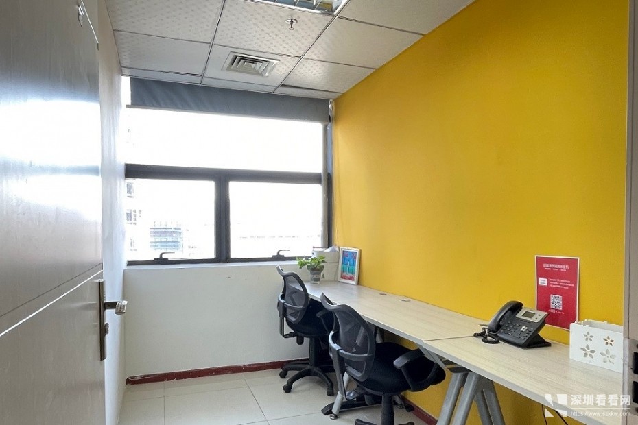 南山蛇口美年广场共享办公室出租，拎包办公，配红本银行开户