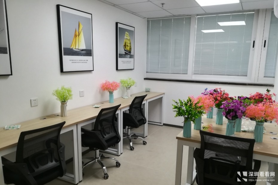 可申请创意补贴！车公庙地铁口全新精装修高使用率写字楼出租