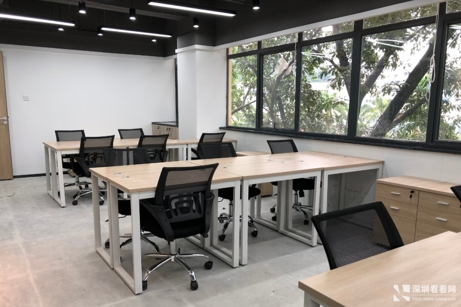 龙岗红本办公室出租可开对公户一对一注册地址全包价带家私