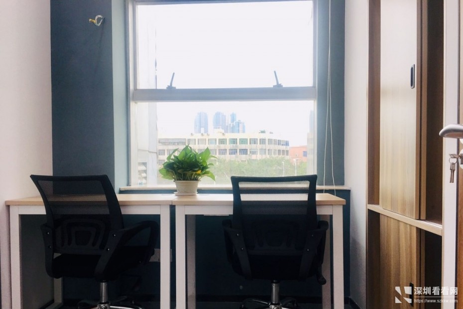 西乡24h空调办公室出租 新城广场大厦，物业直租