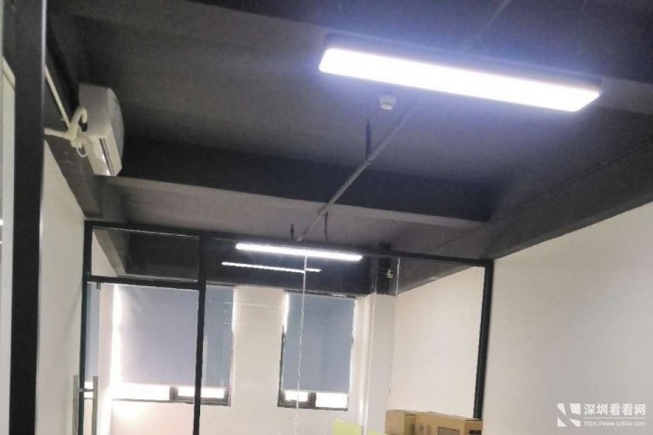 后亭精装修写字楼带空调家私拎包办公红本租赁凭证