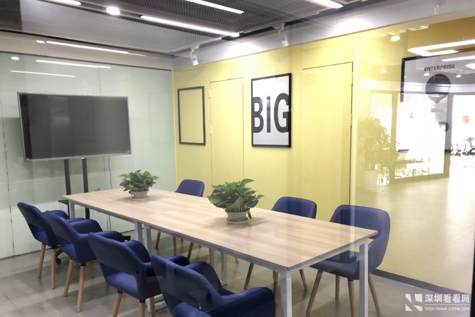 直租龙岗布吉全国连锁1-50人办公室出租即租即用