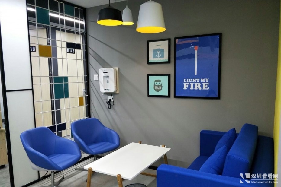 靠窗龙岗布吉3-6人办公室出租送免租期