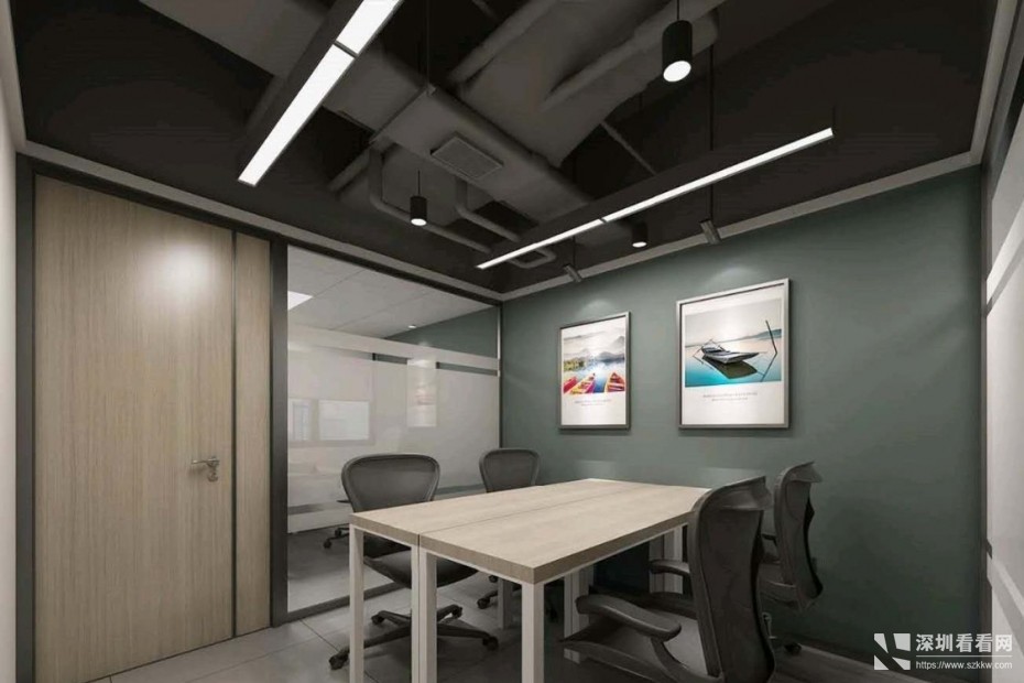 共享办公室卡位出租1人一10人间精装修费用全包送租赁凭证