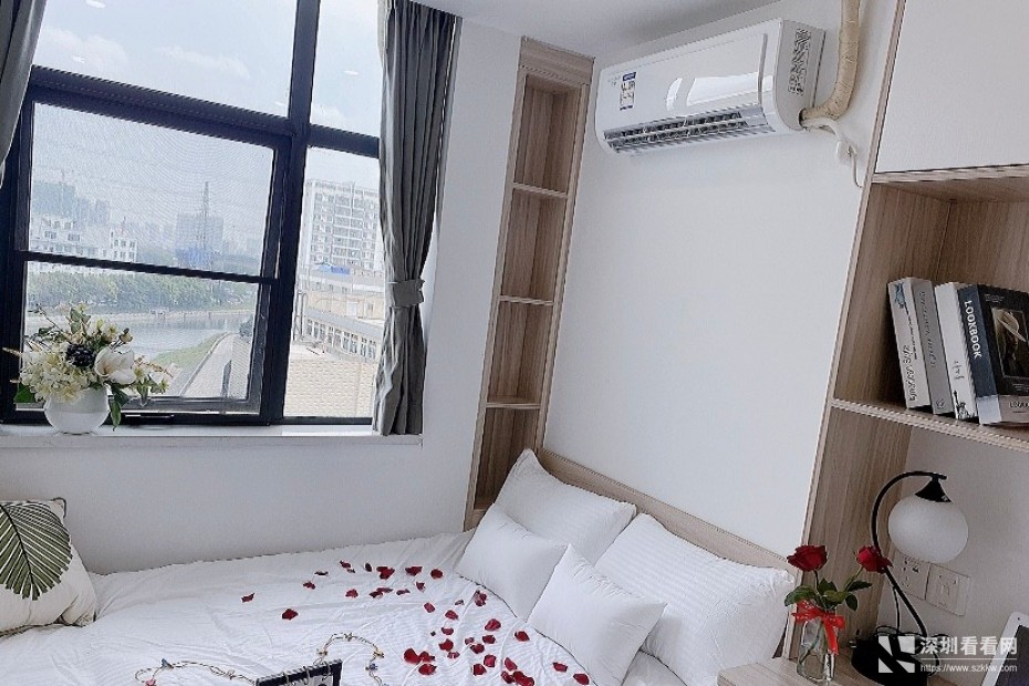 可短租后亭宝安大道办公型公寓月租880家私配齐可注册