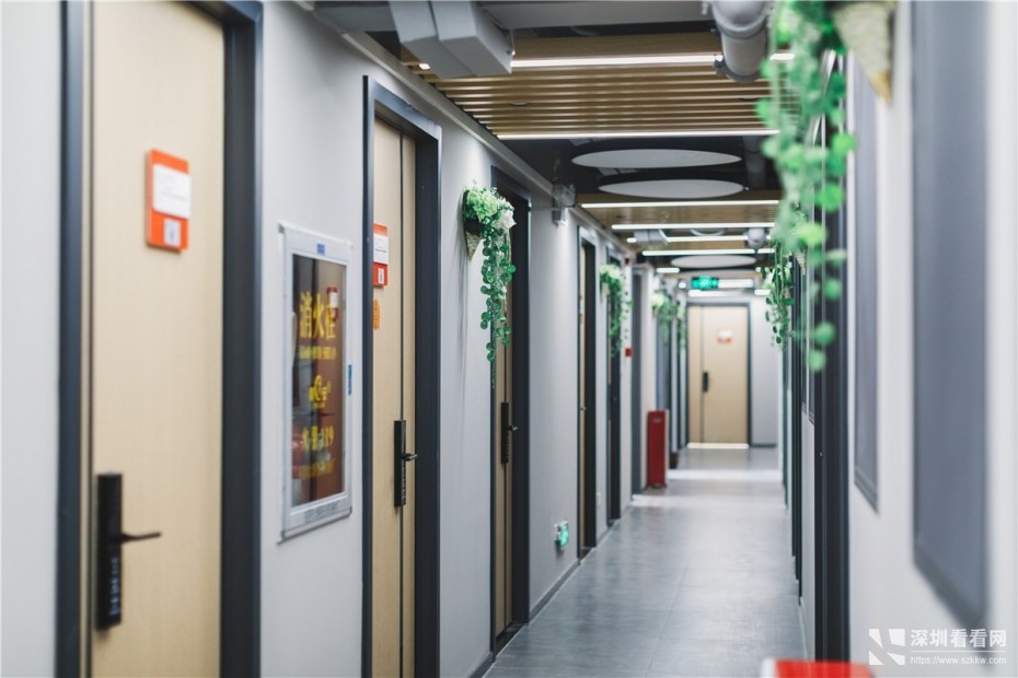 办公型公寓月租880后亭宝安大道家私配齐可注册出红本