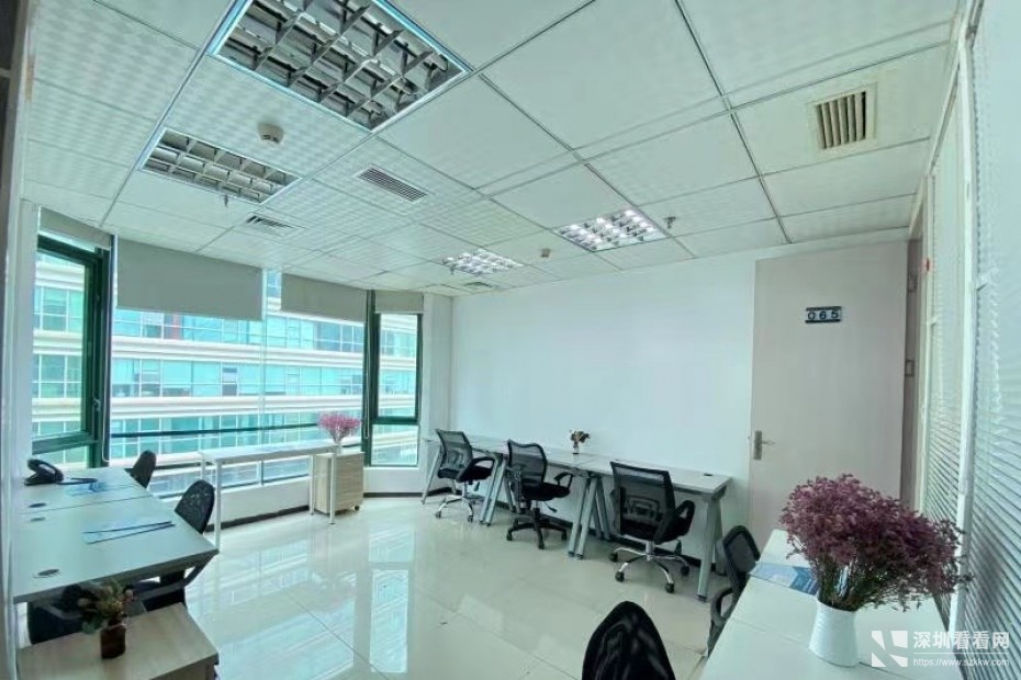 福田车公庙精装办公室出租费用全包可注册