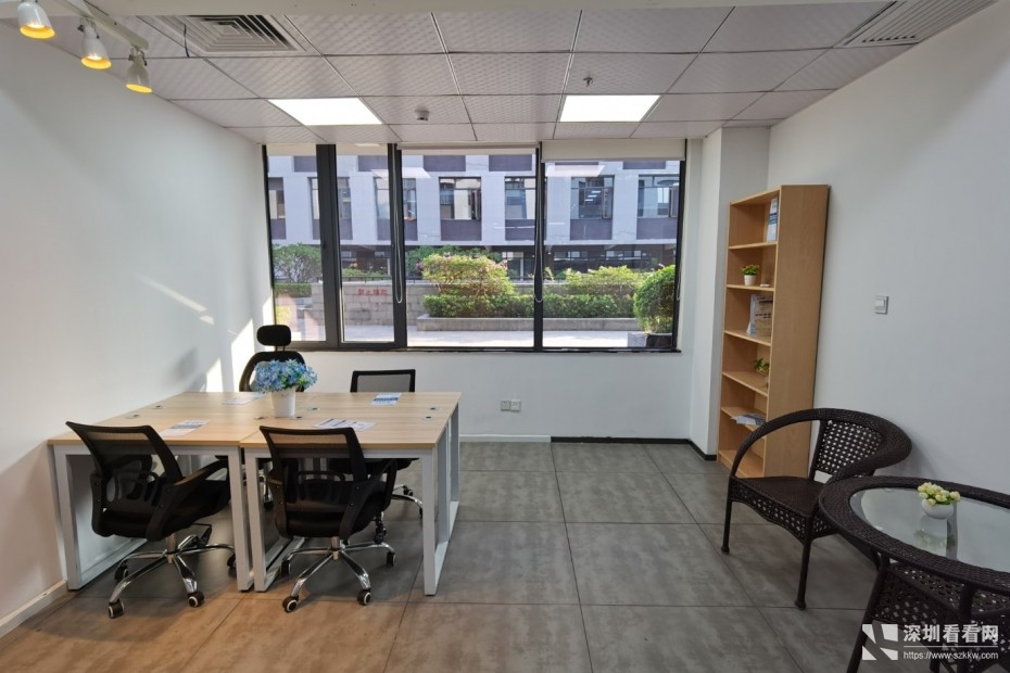 宝安西乡流塘新安税局办公室即租即用有红本可注册