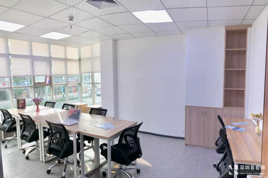 深圳可申请创业补贴小办公室 精装全包拎包办公室配红本凭证