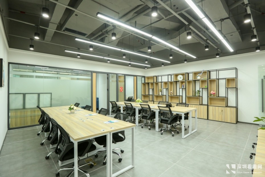 创业型2一10人间办公室出租设备齐全24h办公包水电物业