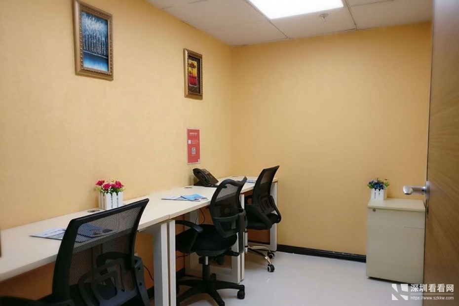 横岗靠窗创业办公室出租电商亚马逊外贸初创业公司