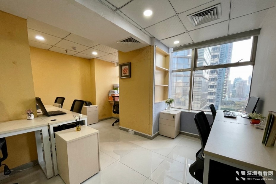 罗湖金融商业圈办公室3800元包水电物业空调红本注册