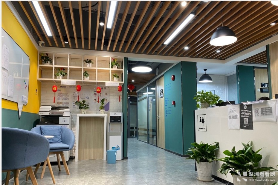 民治牛栏前10到50平精装办公室直租1380元包全出红本