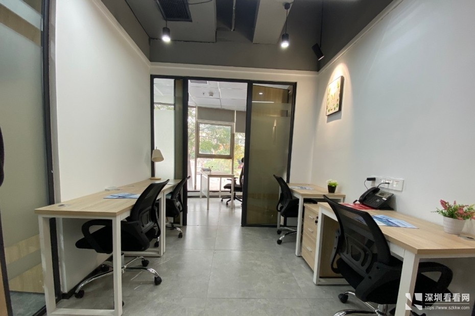 龙华万众城办公室出租精装免杂费1080元带红本可注册