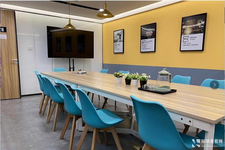 龙华万众城办公室出租精装免杂费1080元带红本可注册