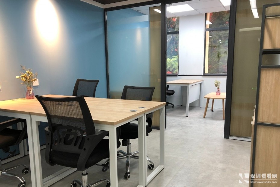 禾花地铁口广隆大厦精装带家私低价直租配套家私可注册