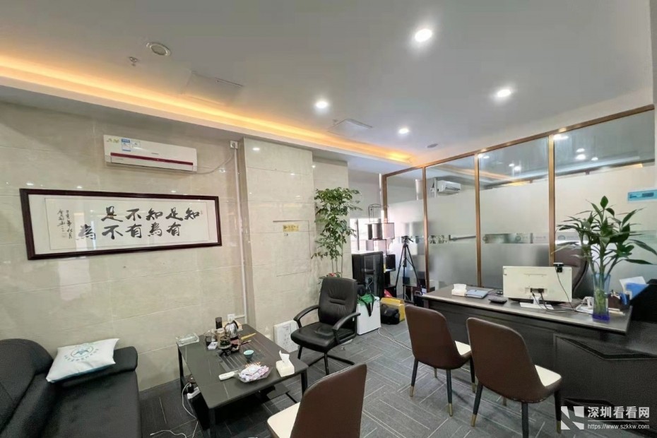 坂田线地铁口精装修办公室出租