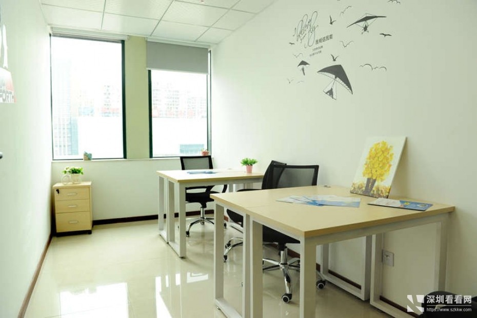 国贸办公室出租!1人间低至880元!工商注册,拎包即可,创业起步首选